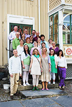 Gruppbild med vokalensemblen Espiro